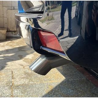 Exhaust Tip Stainless Steel Toyota Land Cruiser Prado 150 2009-2023 photo 3