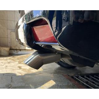 Exhaust Tip Stainless Steel Toyota Land Cruiser Prado 150 2009-2023 photo 1