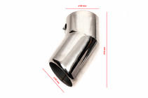 Toyota Land Cruiser 200 2007-2021 Exhaust Tip Stainless Steel photo 1