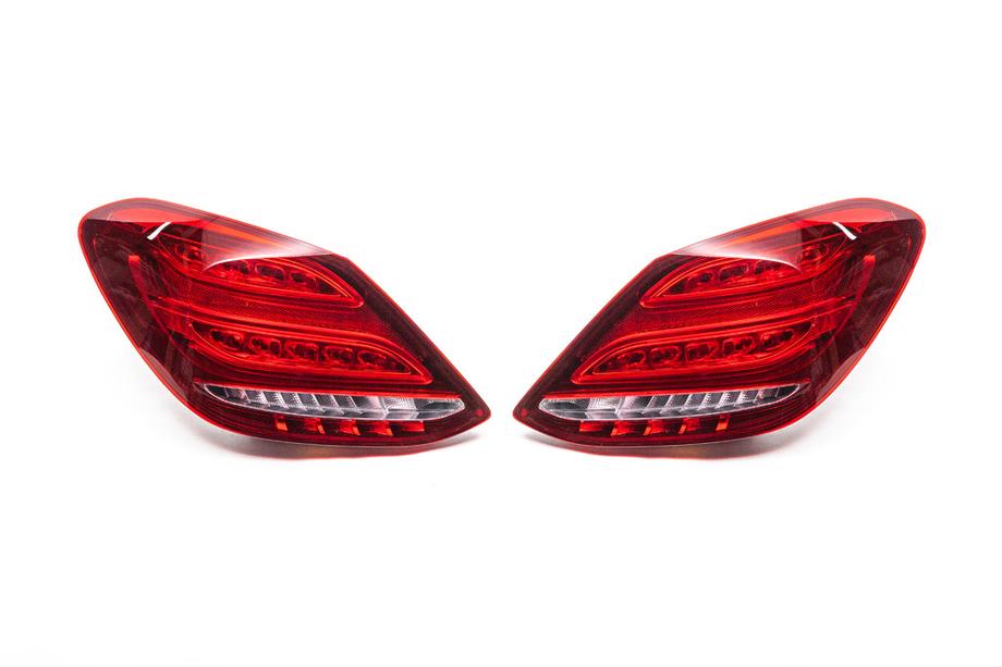 Mercedes C-class W205 2014-2021 Tail Lights 2014-2018 (2 pcs) Photo 1