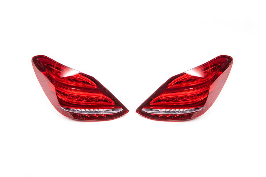 Mercedes C-class W205 2014-2021 Tail Lights 2014-2018 (2 pcs) Photo 2
