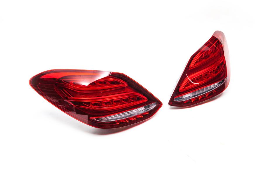Mercedes C-class W205 2014-2021 Tail Lights 2014-2018 (2 pcs) Photo 3