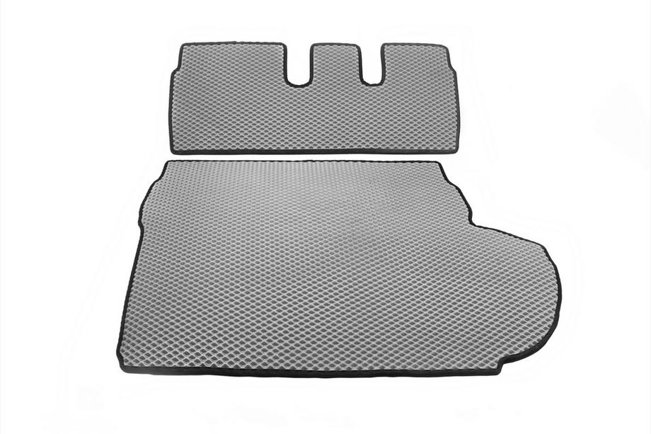 Peugeot 4007 2007-2013 Trunk mat (EVA, gray) 7-seater Without Subwoofer Photo 4