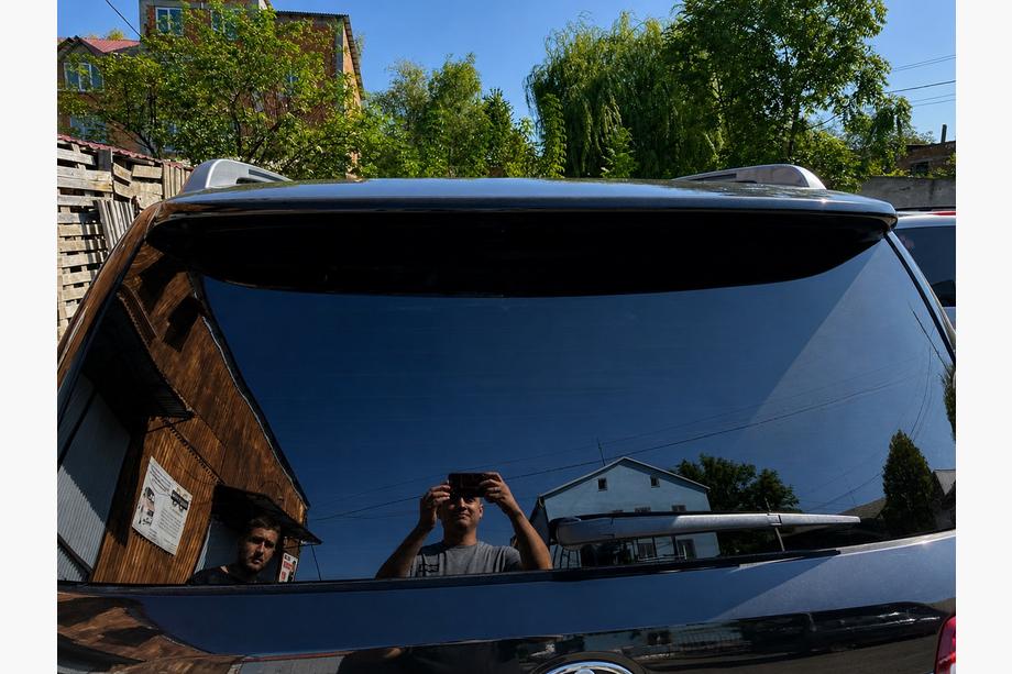 Toyota Land Cruiser 200 2007-2021 Rear Spoiler without LED (2016-2021) White Photo 2