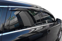 Skoda Superb 2009-2015 Window deflectors with chrome trim SW (4 pcs, HIC) photo 5