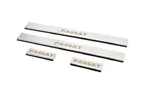 Volkswagen Passat B5 1997-2005 Carmos Door Sill Protectors (4 pcs, Stainless Steel) photo 6