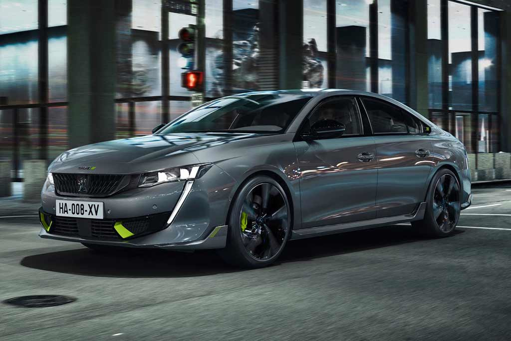 Peugeot is preparing to release a charged version of the hybrid 508 PSE