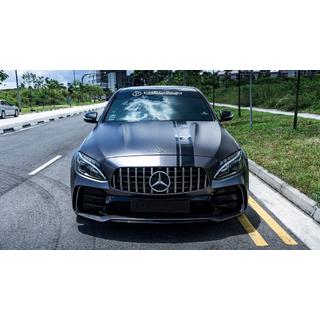 Body kit with full rear bumper (Black Mamba C63GT design) photo 2