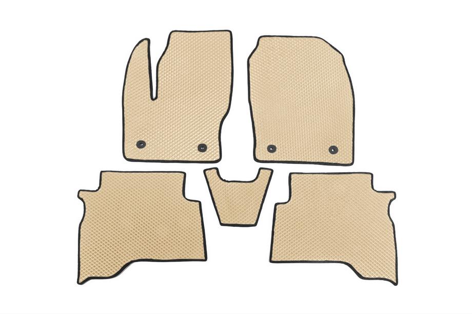 Ford Kuga/Escape 2013-2019 EVA Floor Mats (Beige) Image