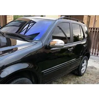 Mirror Covers (2 pcs, Stainless Steel)