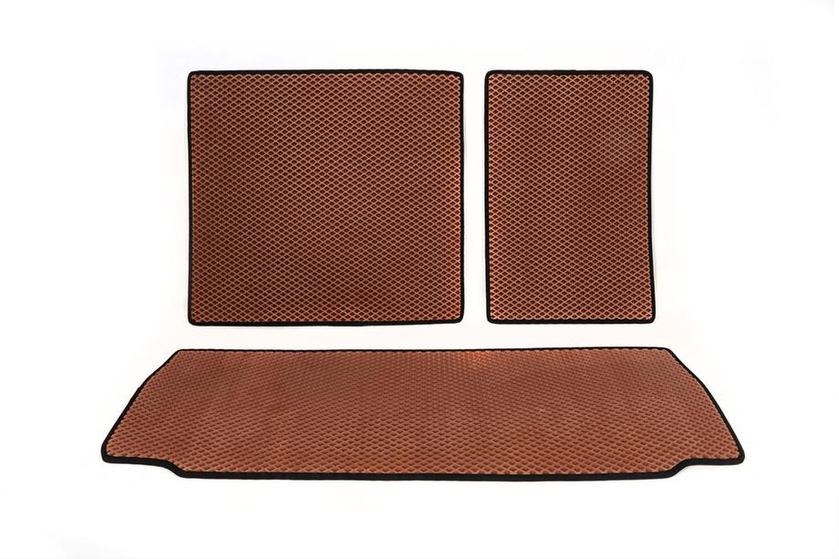 Toyota Sequoia 2007-2022 Trunk mats (EVA, brick) Image