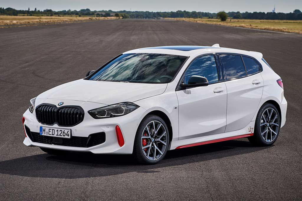 BMW 128ti charged front-wheel drive hatchback presented