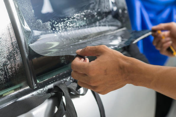 DIY car glass tinting