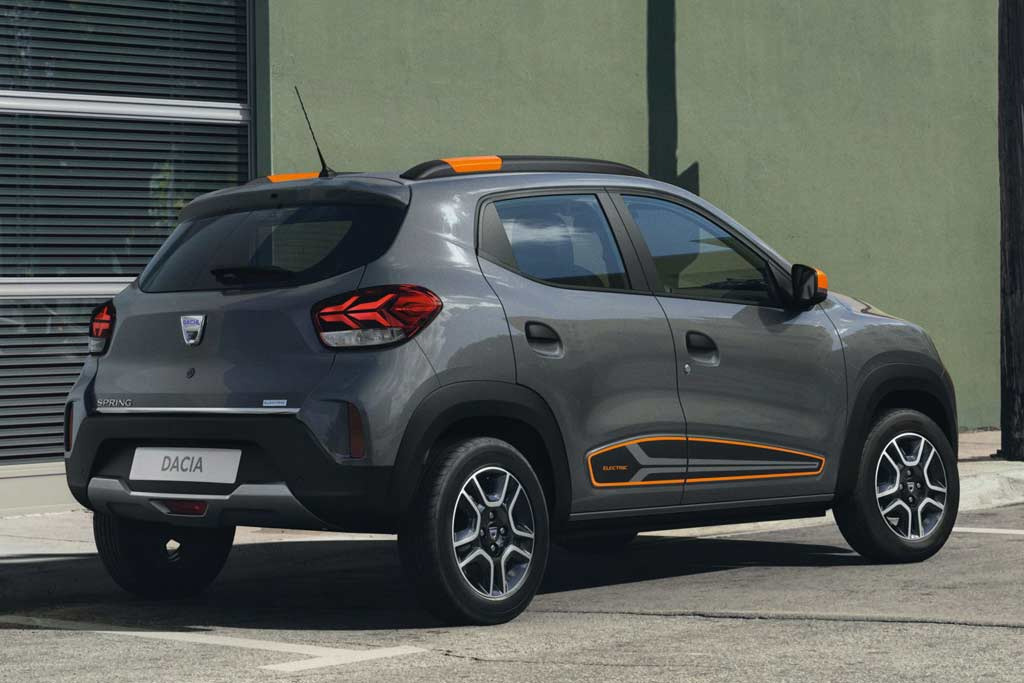 The premiere of the serial modification of the Dacia Spring Electric electric car