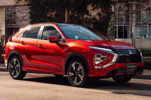 The updated crossover Mitsubishi Eclipse Cross is declassified