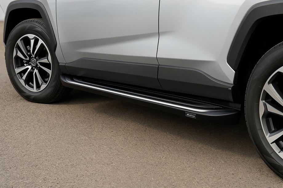 Toyota Rav 4 2019–2025 Side Steps OEM V2B (2 pcs, Aluminum) Image