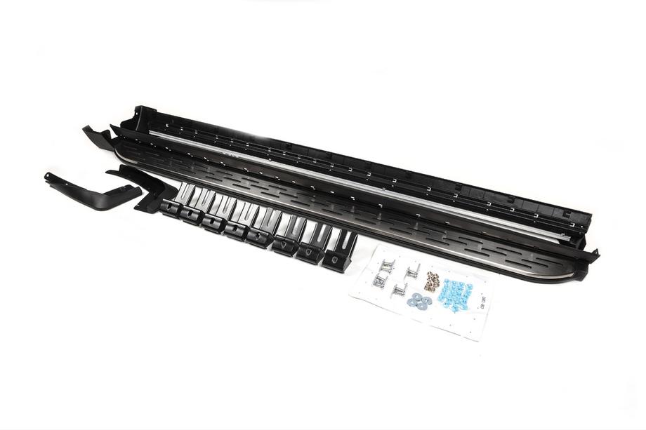 Hyundai Palisade 2018-2025 OEM Side Steps (2 pcs, Aluminum + Plastic) Photo 3
