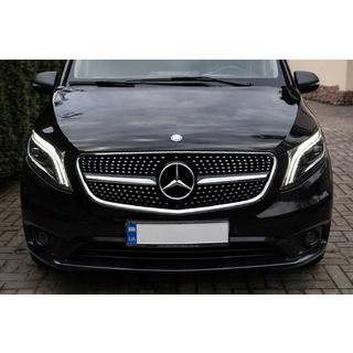 Front Grille Diamond (2014-2023 for Vito W447) Mercedes Vito/V-class W447 2014- photo 1