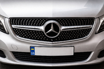 Mercedes Vito/V-class W447 2014- Front Grille Diamond (2014-2019 for V-Class) photo 1