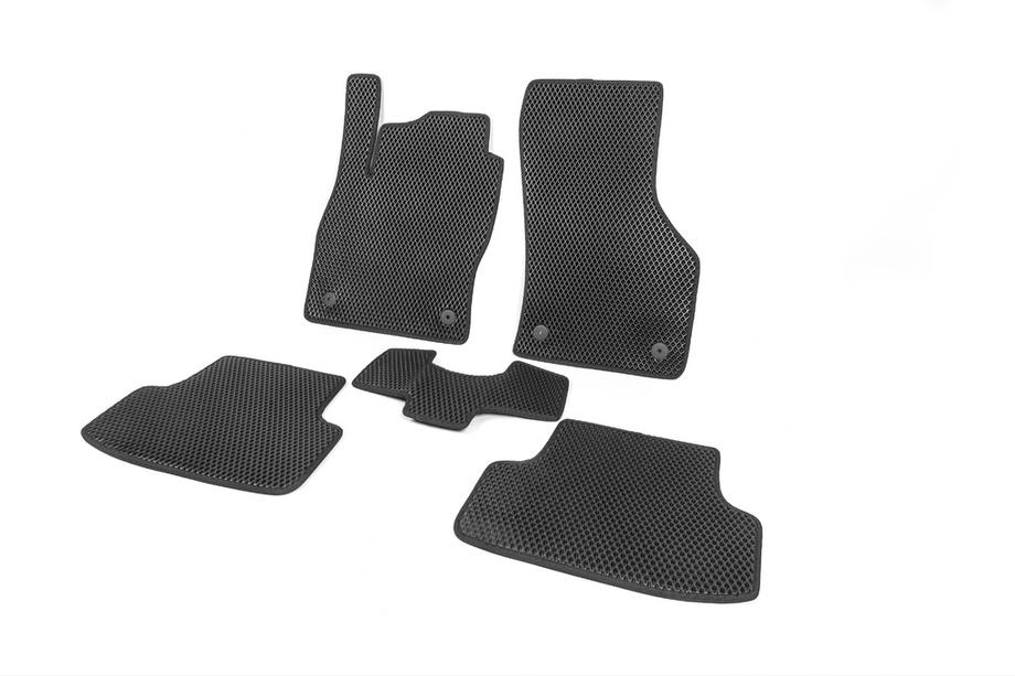Volkswagen Golf 7/E-Golf 2012-2020 EVA Floor Mats for Golf 7 (Black) Photo 8