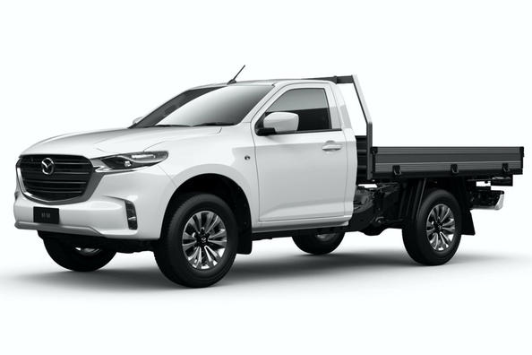 Mazda BT-50 pickup truck received simplified modifications