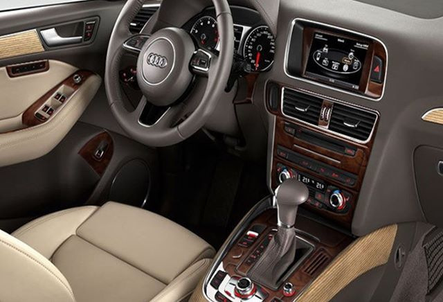 Decorative lining in the car interior