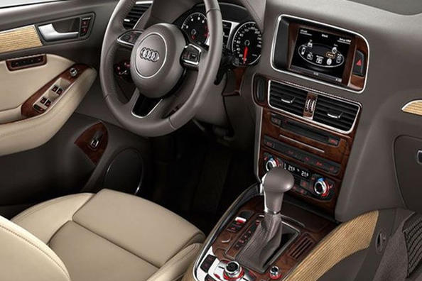 Decorative lining in the car interior