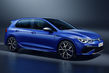Presented hot modification of the Volkswagen Golf R hatchback of the eighth generation photo 1