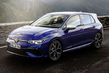 Presented hot modification of the Volkswagen Golf R hatchback of the eighth generation photo 2