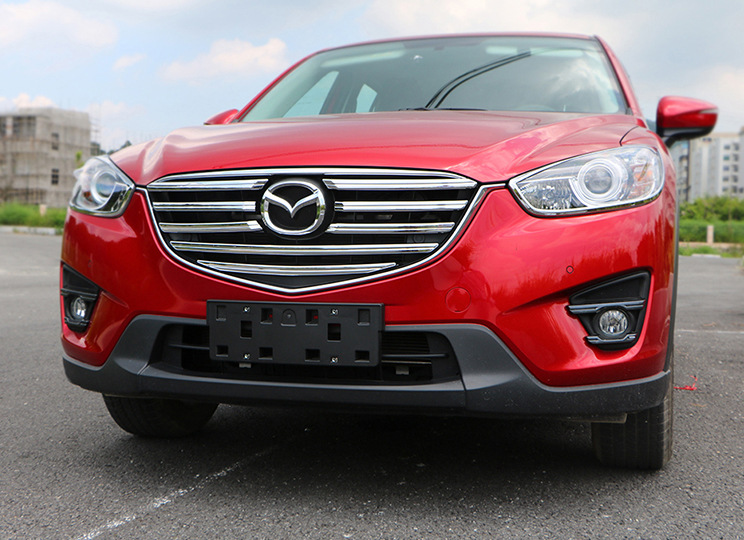 Chrome trim for radiator grille