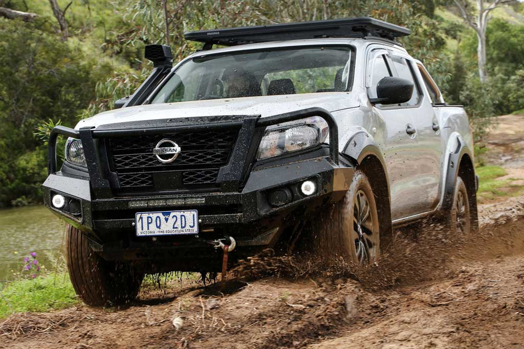 Presentation of the updated pickup Nissan Navara took place