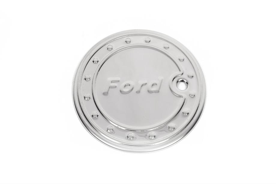 Ford Fusion 2002-2012 Chrome Fuel Tank Cap Cover (Stainless Steel) Image