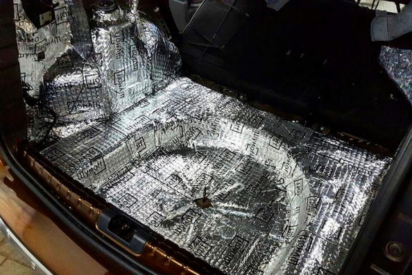 Do-it-yourself boot soundproofing