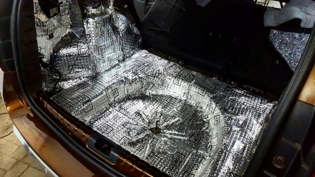 Do-it-yourself boot soundproofing