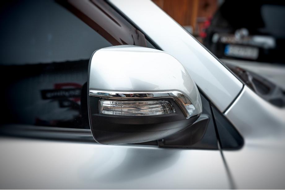 Toyota Land Cruiser 200 2007-2021 Complete Mirror Assembly Executive (For 2012-2016, 1 pc) Black (right) Photo 2