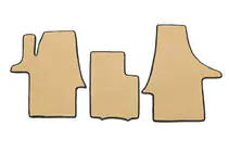 Volkswagen T5 Caravelle 2004-2010 EVA Floor Mats (beige, front, for 1+1) photo 1