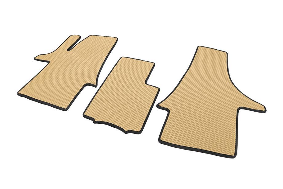 Volkswagen T5 2010-2015 EVA Floor Mats (beige, front, for 1+1) Photo 2