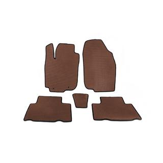 EVA Floor Mats (brick red) Toyota Rav 4 2006-2013 photo 1