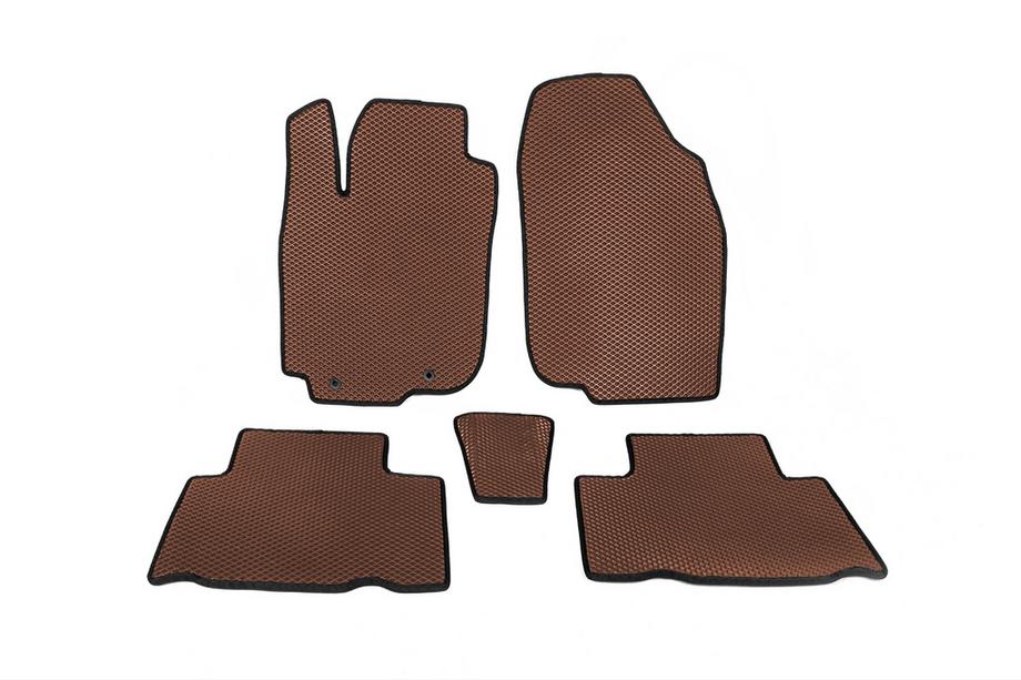 Toyota Rav 4 2006-2013 EVA Floor Mats (brick red) Image