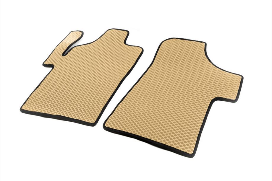 Mercedes Viano 2004-2014 EVA Floor Mats (Beige) 2+1 Photo 2