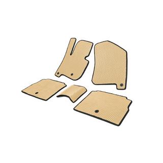 Polyurethane Floor Mats EV (EVA, Beige) Kia Soul II 2013-2018 photo 2