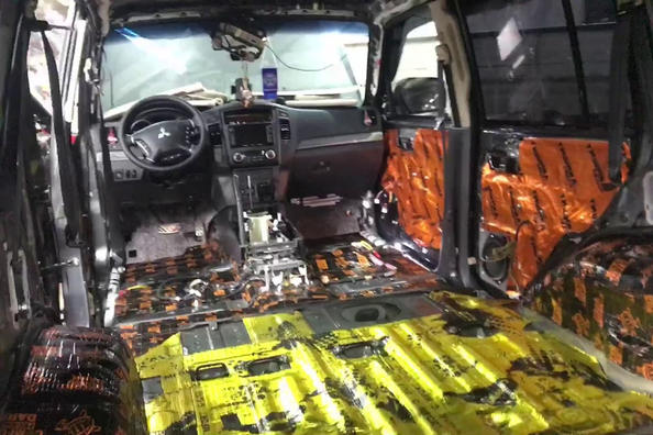 How much noise insulation is needed for an SUV?