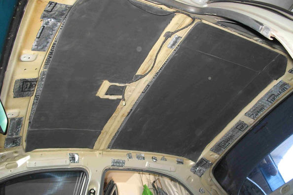 Do-it-yourself Lanos ceiling soundproofing