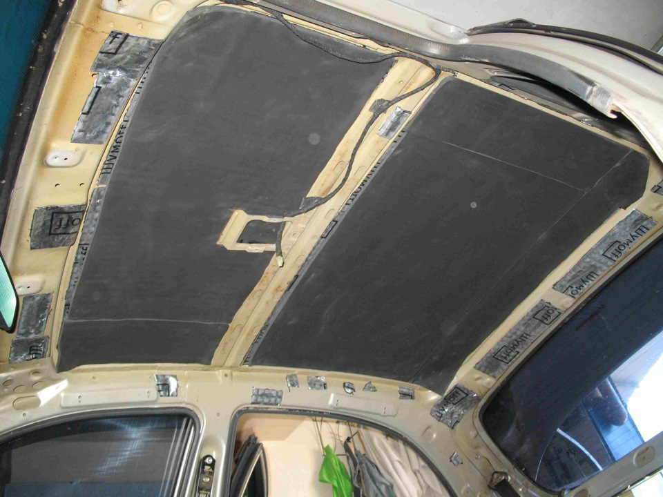 Do-it-yourself Lanos ceiling soundproofing