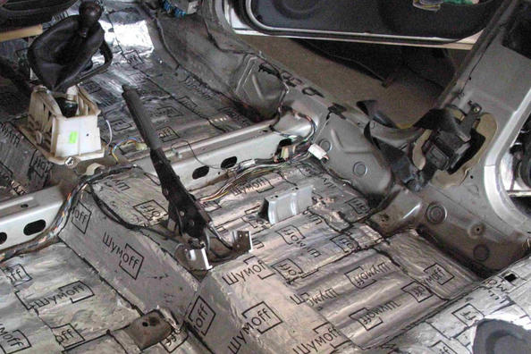 Do-it-yourself Lanos floor soundproofing