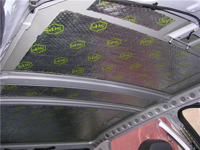 Do-it-yourself soundproofing of the roof of the VAZ 2110