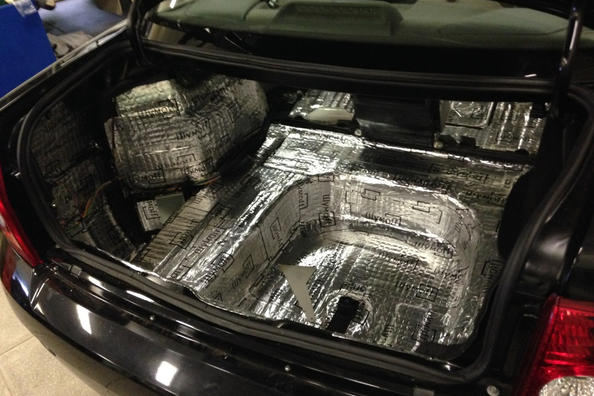Do-it-yourself Lada Priora trunk soundproofing