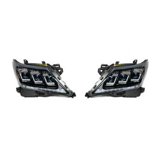 Front Headlights 2012-2015 (2020 Design, Set of 2) Lexus LX570/450d 2008-2022