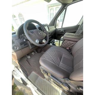 EVA floor mats V1 (brown) photo 1