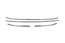 Ford Transit 2014- Chrome Grille Covers (2019+, 4 pcs, Stainless Steel) photo 2